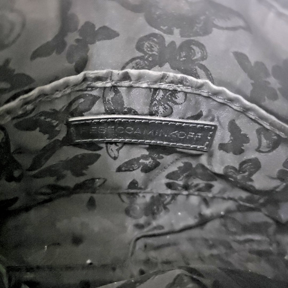 Y2K Rebecca Minkoff Mini MAC Convertible Crossbody Bag Leopard Print Calf Hair - Picture 7 of 11